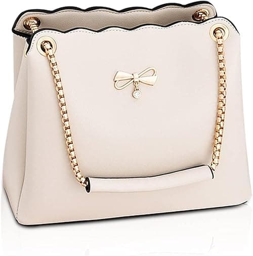 Azonee Small Crossbody Handbags for Women, Fashion PU Leather Quilted Shoulder Bag with Chain, Vegan Leather Designer Top-Handle Purse, Lightweight Diagonal Bag for Ladies, Ideal Gift for Her on Amazon.ae - Price Tracker