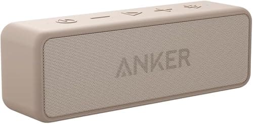 Anker Soundcore 2 Portable Bluetooth Speaker with 12W Stereo Sound, BassUp, IPX7 Waterproof, 24-Hour Playtime, Wireless Stereo Pairing, Speaker for Home, Outdoors, Travel on Amazon.ae - Price Tracker