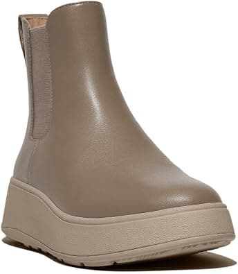 FitFlop F-mode Leather Flatform Chelsea Boots Women's Chelsea Boot on Amazon - Best Deal Finder