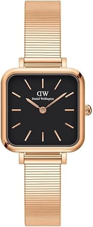 Daniel Wellington Quadro Uhr Rose Gold Stainless Steel (316L) on Amazon.ae - Price Tracker
