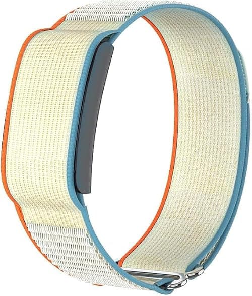 Nylon Replacement Band Compatible with Amazfit Helio Strap, Breathable Woven Adjustable Wrist Band, Soft Lightweight Replacement Strap for Sports, Fitness & Daily Wear (Beige) on Amazon.ae - Price Tracker
