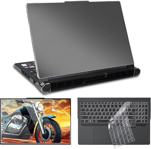 Gruattreay Laptop Case Set Compatible with 2025 Lenovo Legion Pro 7i Gen 10 16" Drop-Resistant Hard Shell Frosted Transparent Protective Cover +Keyboard Cover+Screen Film على Amazon.ae - متتبع الأسعار