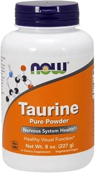 Now Foods Taurine Pure Powder, 8 OZ on Amazon - Best Deal Finder