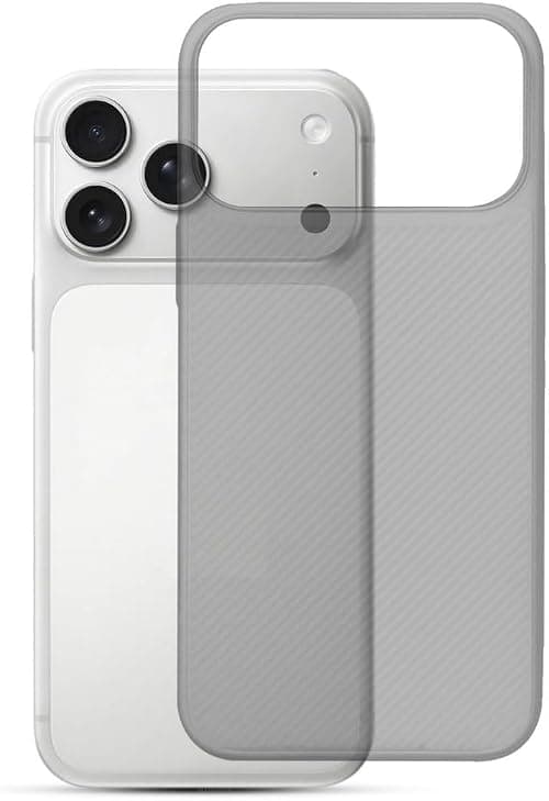 MARGOUN for iPhone 17 Pro Max Case Air Skin Line with Bumper All Around Full Protection Ultra Slim 0.3mm Thickness 4g Feather Weight (Black, iP 17 PM) on Amazon.ae - Price Tracker
