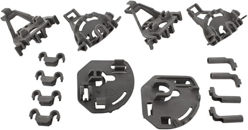Paxanpax PLD1278 Compatible for Bosch, Neff, Siemens Multi-Model Fitting Dishwasher Lower Basket Bearing Kit Grey 00418675 on Amazon.ae - Price Tracker