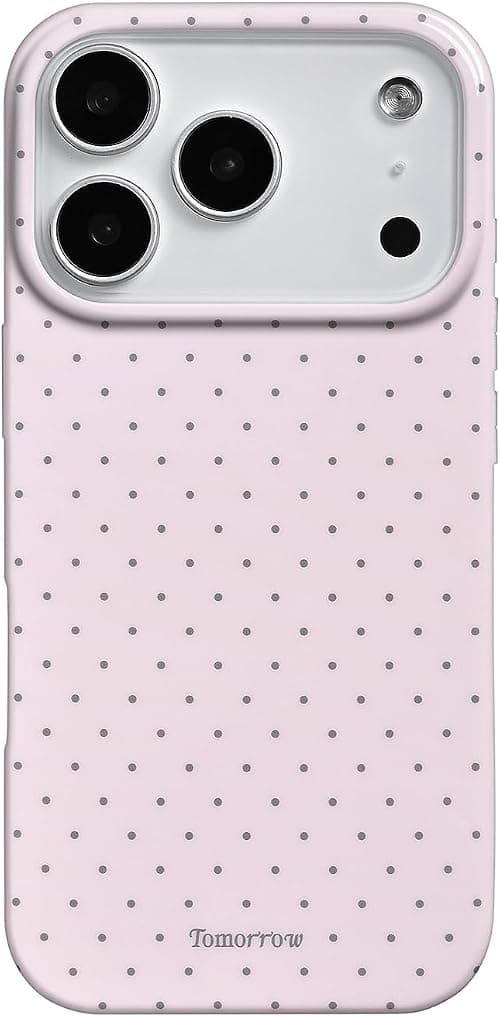 Mobile Phone Case for iPhone 17 Pro Polka Dot Case, Cute Fashion Wave Point Pattern Aesthetic Design Case, Soft TPU Cover, Ultra Thin Silicone Shockproof Protective Case for iPhone 17 Pro on Amazon.ae - Price Tracker
