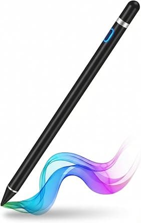 Universal Active Stylus Pen, 1.45mm fine Tip Rechargeable Stylus Pen For iOS and Android Capacitive Touchscreen Home & Work Use Digital Pen - Black on Amazon.ae - Price Tracker