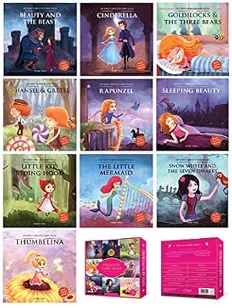 Princess Fairy Tales Boxset : A Set of 10 Classic Children Fairy Tales (Abridged and Retold) on Amazon.ae - Price Tracker