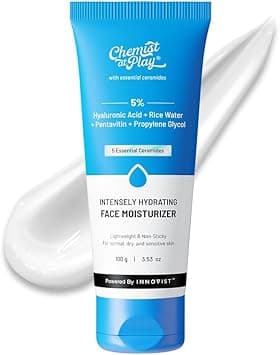 Chemist At Play's Intensely Hydrating Face Moisturizer | Hydrates Up to 24 Hours | Repairs Skin Barrier | Lightweight, Non-Sticky Formula | Best for Dry Skin | 100gms on Amazon.ae - Price Tracker