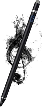 Stylus Pen for iPad, Pencil Compatible for iOS, Android, iPad Air/Pro/Mini 2/3/4 and More, Rechargeable Pen for Tablet(Black) على Amazon.ae - متتبع الأسعار