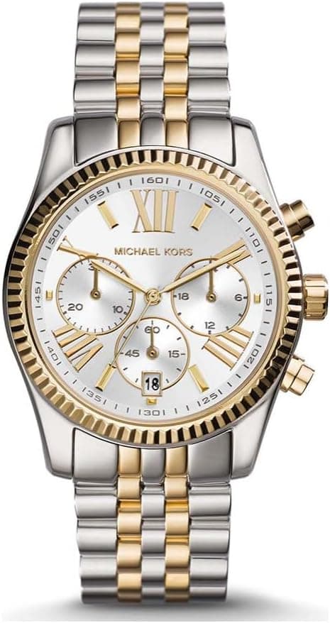 Michael Kors Women's Quartz Watch with Chronograph Quartz Stainless Steel Coated MK5955 on Amazon.ae - Price Tracker