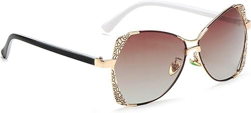 NALANDA Polarized Aviator Sunglasses UV400 Men's Women's Glasses For Outdoor Travel Driving Daily Use Etc,Vintage Retro Stylish Design على أمازون - دليلك لأفضل العروض
