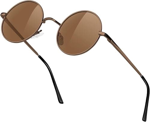 KANASTAL Hippie Round Polarized Sunglasses Women Men Small Circle Glasses on Amazon - Best Deal Finder