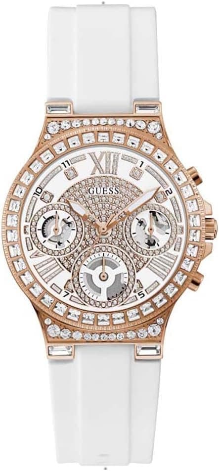 GUESS Analog White Dial Women's Watch-GW0257L2 on Amazon.ae - Price Tracker