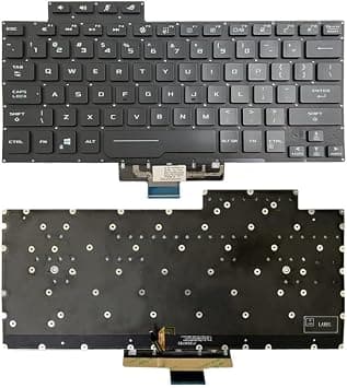 US Version Backlight Laptop Keyboard for ASUS ROG G14 Zephyrus GA401 GA401I (Black) on Amazon.ae - Price Tracker