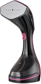 BLACK+DECKER Handheld Garment Steamer, 1600W, Ceramic Soleplate, Digital LED, Fast Heat-Up, 240ml Removable Tank, Vertical/Horizontal Use, Auto Shut-Off, 3 Accessories Included | HSTD1600-B5 on Amazon.ae - Price Tracker