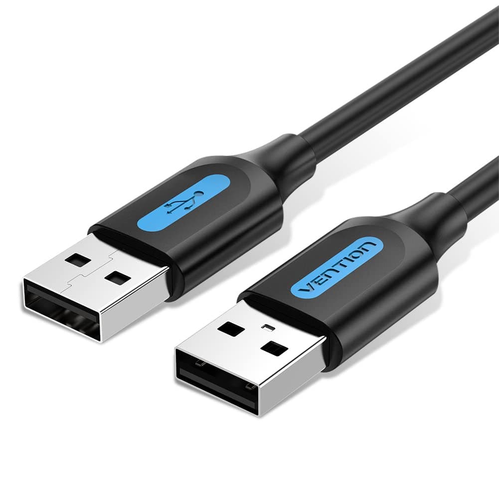 VENTION USB 2.0 Nickel-Plated Cable support data transfer @480Mbps and charging @2A (USB 2.0 A Male to A Male, 0.25 Meter) on Amazon.ae - Price Tracker