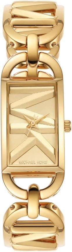 Michael Kors MK Empire Three-Hand Gold-Tone Stainless Steel Watch. SKU MK7406 on Amazon.ae - Price Tracker