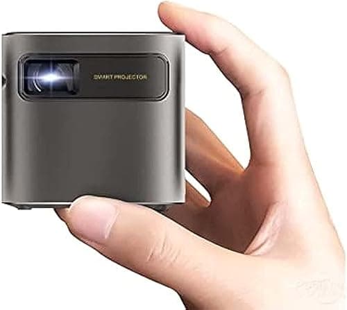 T6X Premium Mini Projector Smart, Portable Video Projector with Android and Netflix, HD 1080, 250 inches screen, 3 hours working time, HDMI, YouTube, Outdoor projector for movies, 300 Lumens on Amazon.ae - Price Tracker