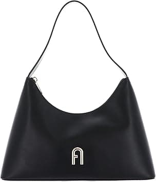 Furla Women's Small Diamante Black Leather Shoulder Handbag on Amazon.ae - Price Tracker