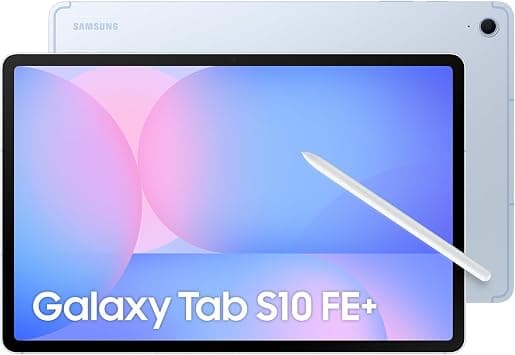 Samsung Galaxy Tab S10 FE+, 5G Android Tablet, 12GB RAM, 256GB Storage, 13.1” Screen, 90Hz Display, S Pen Included, IP68, Long Battery Life, Blue (UAE Version) على Amazon.ae - متتبع الأسعار
