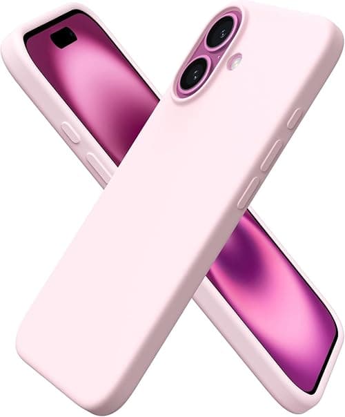 Case Compatible with iPhone 16, Liquid Soft Silicone iPhone 16 Cover with Microfiber Lining Shockproof Protective Gel Phone Case for iPhone 16 6.1 inch (Pink, iPhone 16) on Amazon.ae - Price Tracker