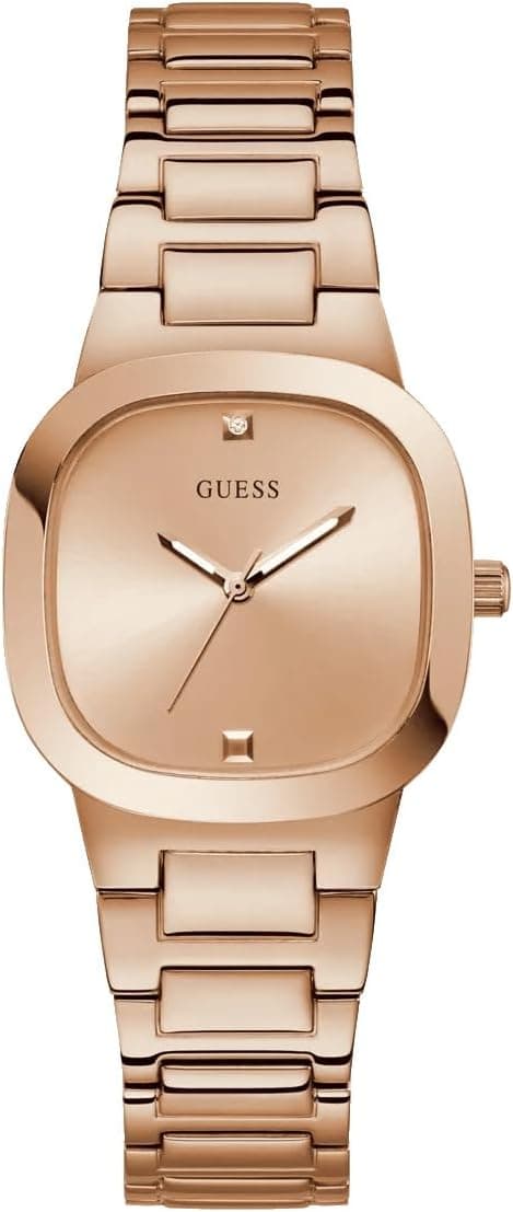 GUESS Women's 32mm Watch - Rose Gold Tone Bracelet Rose Gold Dial Rose Gold Tone Case on Amazon.ae - Price Tracker