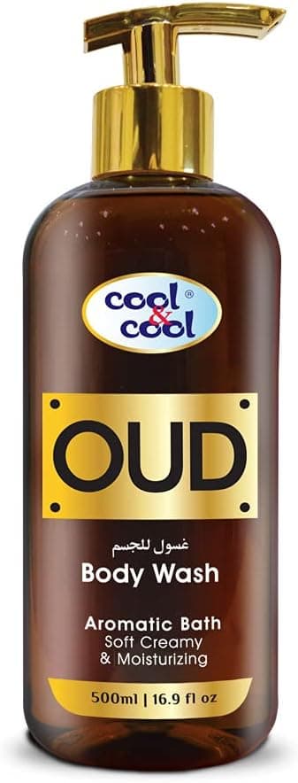 Cool & Cool Oud Body Wash 500 ML- Alcohol-Free, Enriched with Vitamin E, Soft, Creamy and Moisturizing on Amazon.ae - Price Tracker
