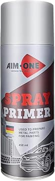AIM ONE Spray Primer – Fast-Drying, Rust-Inhibiting Automotive Surface Primer, Multi-Surface Use, 450ml– Ideal for Metal Painting | German Technology (MATT WHITE) on Amazon.ae - Price Tracker