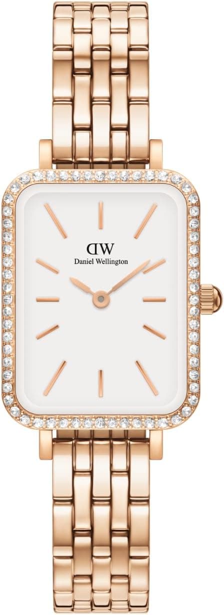 Daniel Wellington Women Analogue White Square Dial Watch- DW00100672K on Amazon.ae - Price Tracker