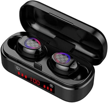 Wireless Earbuds Bluetooth Charging Case 5.0 Cover Small Earfun Exercise Headphones Magnetic Noise Cancelling Ipx6 Waterproof Qi Touch Control Volume on Amazon.ae - Price Tracker