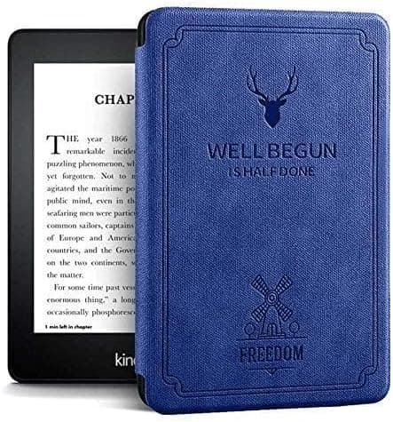 ProElite Case Cover for Kindle Paperwhite 12th Gen 7 inch Case, Smart Deer Flip case Cover for Amazon Kindle Paperwhite 12th Gen 7 inch Model, Dark Blue على Amazon.ae - متتبع الأسعار