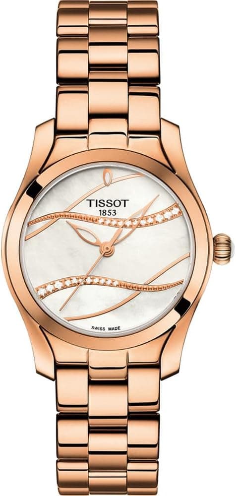 Tissot T-Wave Mother of Pearl Dial Stainless Steel Ladies Watch T112.210.33.111.00 on Amazon.ae - Price Tracker