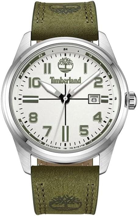 Timberland Men's Analogue Quartz Watch with Leather Strap TDWGB2230703 on Amazon.ae - Price Tracker
