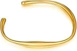 WOWORAMA Teardrop Gold Cuff Bracelets for Women Adjustable 18K Gold Plated Chunky Open Cuff Bangle Bracelets Minimalist Thick Gold Wrist Cuff Bracelets - Amazon.ae Price Tracker