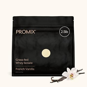 ProMix Nutrition Whey Protein Isolate Powder, Vanilla - Grass-Fed - Post Workout Fitness & Nutrition Shakes, Smoothies, Baking & Cooking Recipes - Gluten-Free & Keto-Friendly - 2.5 Pound (Pack of 1) on Amazon.ae - Price Tracker