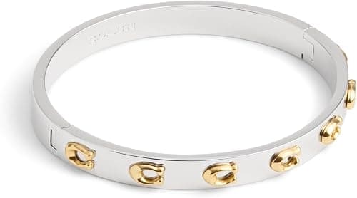 Coach Pegged C Logo Hinged Bangle Bracelet on Amazon - Best Deal Finder
