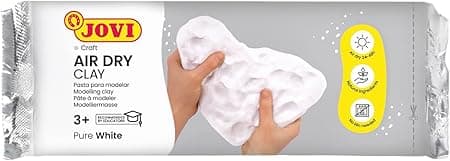 Jovi Air-Dry Modeling Clay, White, 500g, ART. 85 on Amazon.ae - Price Tracker