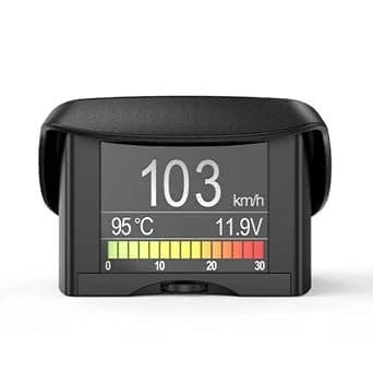 SKEIDO 1pcs A202 Automotive On-board Computer OBD HUD Display Fuel Consumption Speed Water Temperature Gauge Car OBD2 Digital Display on Amazon.ae - Price Tracker
