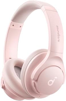 soundcore by Anker Q20i Hybrid Active Noise Cancelling Foldable Headphones, Wireless Over-Ear Bluetooth, 40H Long ANC Playtime, Hi-Res Audio, Big Bass, Customize via an App, Transparency Mode - متتبع أسعار Amazon.sa