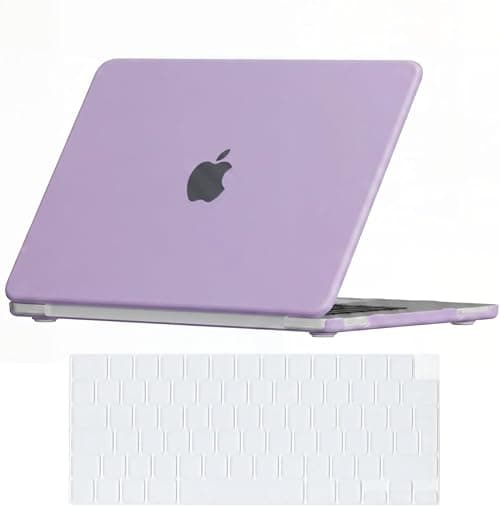 Se7enline Compatible with MacBook Neo Case 13 inch 2026 Model A3404, Hard Shell & Washable Keyboard Cover, Anti-Scratch Anti-Drop Slim Fit Protective Case for Daily Use Travel,Light Purple on Amazon.ae - Price Tracker