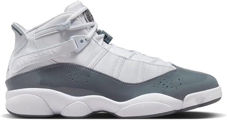 Nike Jordan Men's 6 Rings Basketball Shoes 322992-012 White/University Red 8.5 on Amazon.ae - Price Tracker