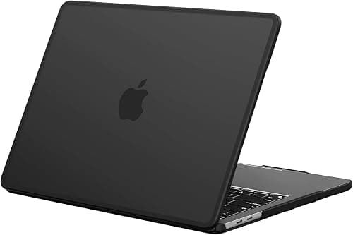 BlueSwan for MacBook Pro 13 Inch Case Crack-Resistant Frame Frosted Black on Amazon.ae - Price Tracker
