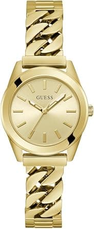 GUESS Ladies 32mm Watch - Iridescent Bracelet Silver Dial Iridescent Case on Amazon.ae - Price Tracker
