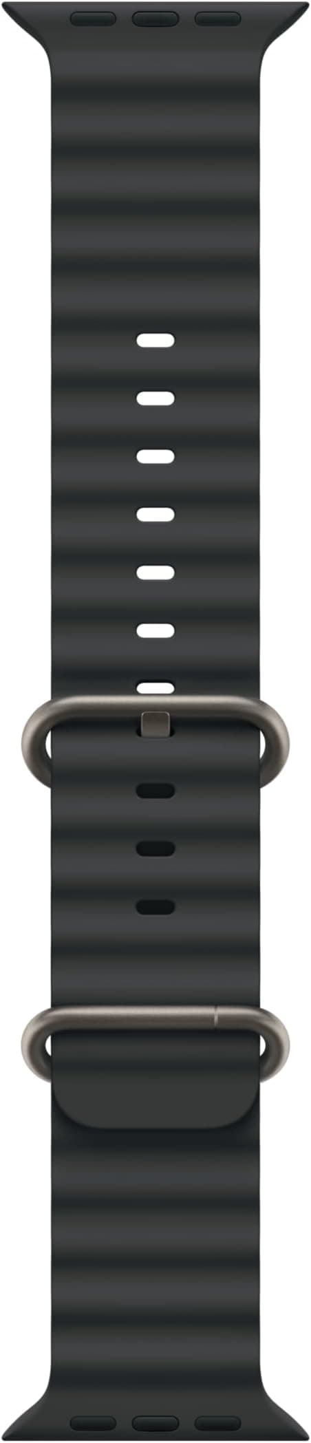Apple Watch Band - Ocean Band - 49mm - Black - One Size on Amazon.ae - Price Tracker