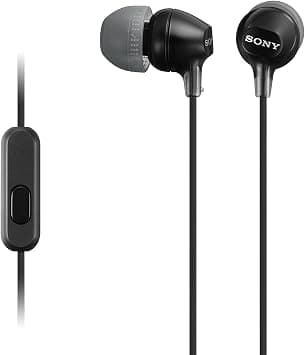 Sony MDR-EX15AP Earphones With Smartphone Mic And Control - Black - Amazon.sa Price Tracker