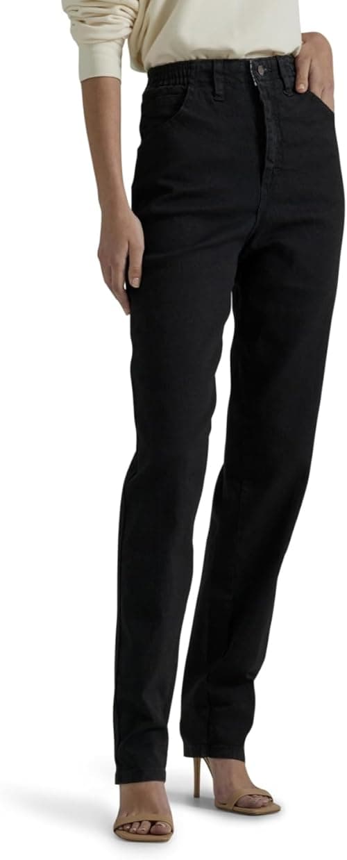 Lee Women's Relaxed-fit Side Elastic Tapered-leg Jean on Amazon.ae - Price Tracker