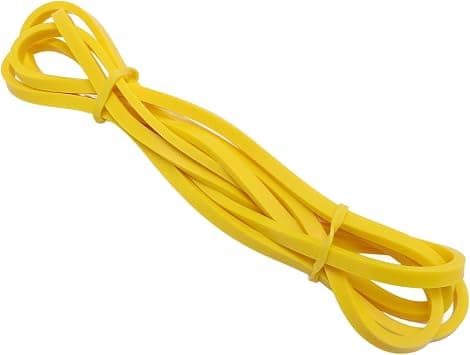 Exercise Band, Yellow 6.4mm 5-15lb Latex Workout Band for Fitness Training with Versatile Use, Ideal for Squats and Pull Up on Amazon - Best Deal Finder