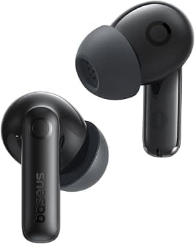 Baseus Bass BP1 Pro Noise Cancelling Wireless Earbuds, Real-Time Adaptive Noise Cancelling, Adaptive Active EQ, LDAC Hi-Res Sound, 6-Mic AI Clear Calls, 55H Playtime, IP55 Waterproof, Bluetooth 6.0 على Amazon.ae - متتبع الأسعار