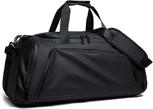 40L Waterproof Gym Sports Backpack for Men & Women, Large Travel Duffel Bag with Wet & Shoe Compartments, Durable Multi-Use Bag for Swimming, Yoga, Hiking, Camping, Trips, Shoulder Strap Carry on Amazon - Best Deal Finder
